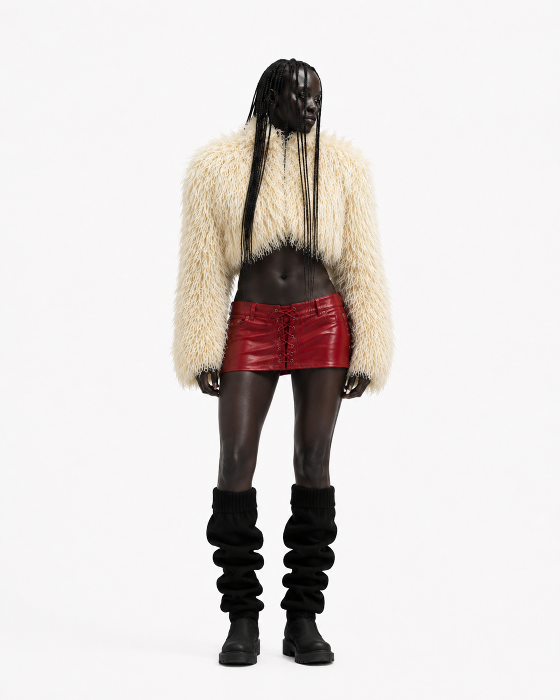 DANADA LEATHER SKIRT