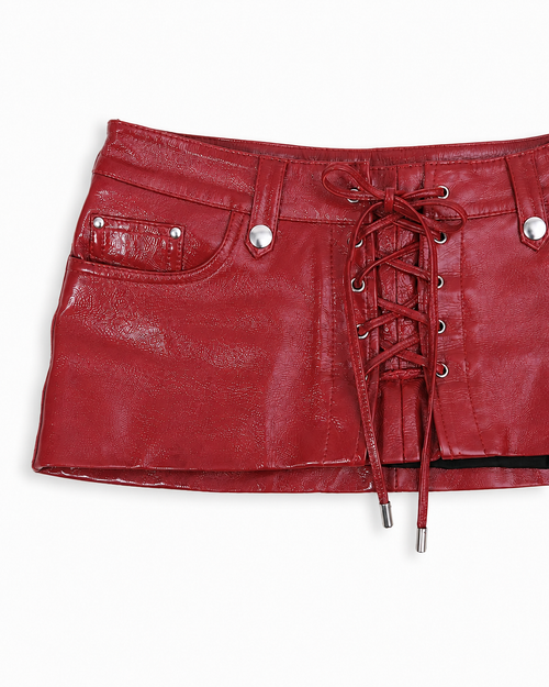 DANADA LEATHER SKIRT