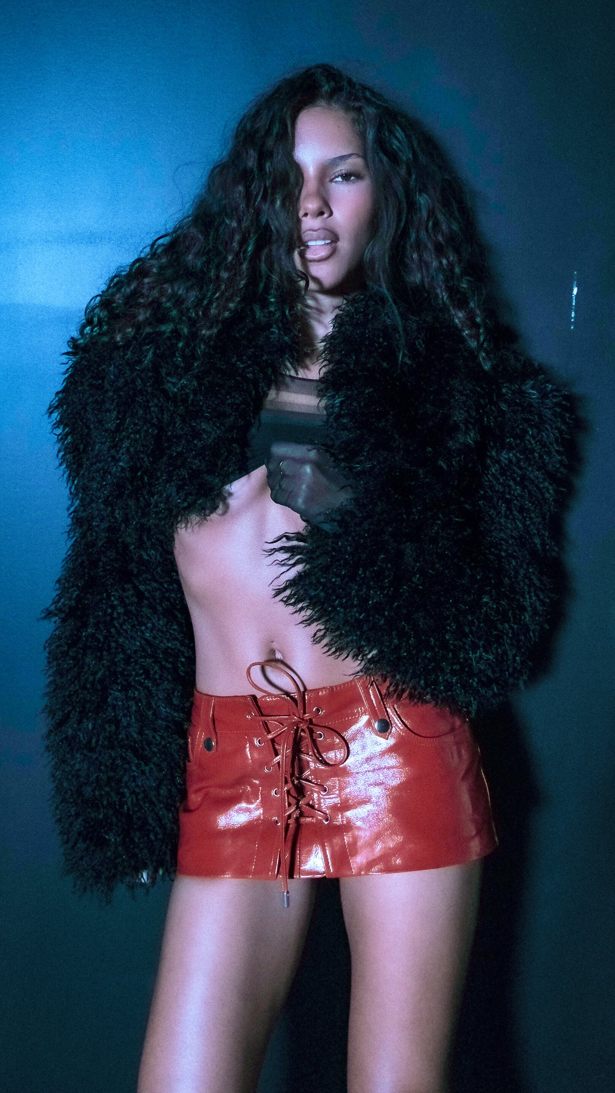 DANADA LEATHER SKIRT